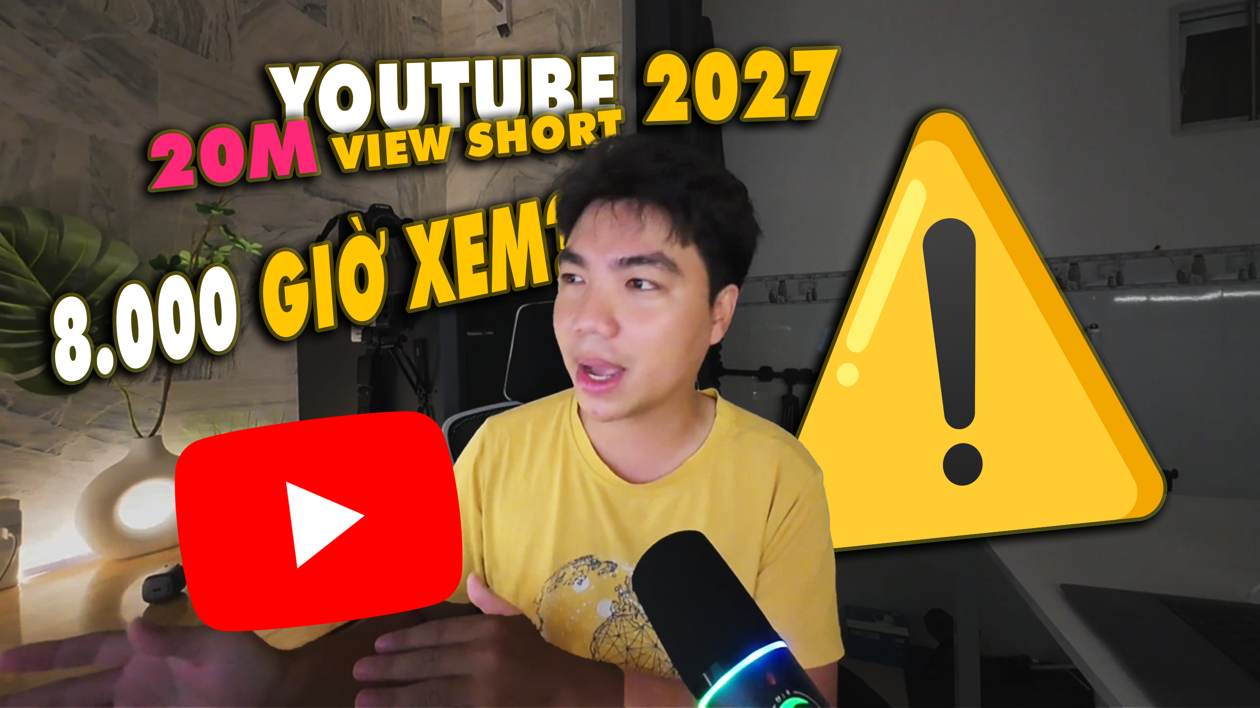 Chính Sách Kiếm Tiền Từ YouTube Mới: Khó Gấp Đôi! Điều Bắt Buộc Phải Biết Trước 2027